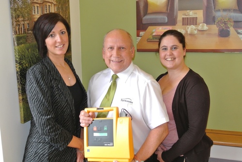 people with Automated External Defibrillator